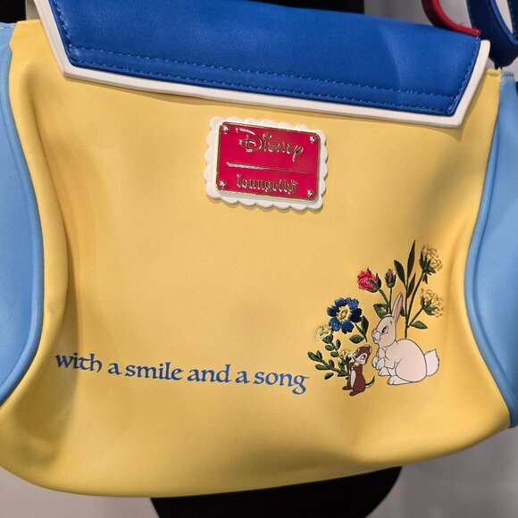 Loungefly Snow White and the Seven Dwarfs 85th Anniversary Crossbody Bag - Picture 5 of 9